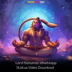 Lord Hanuman Whatsapp Status Video Download