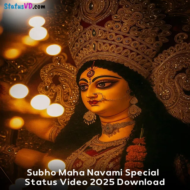 Subho Maha Navami Special Status Video 2025 Download