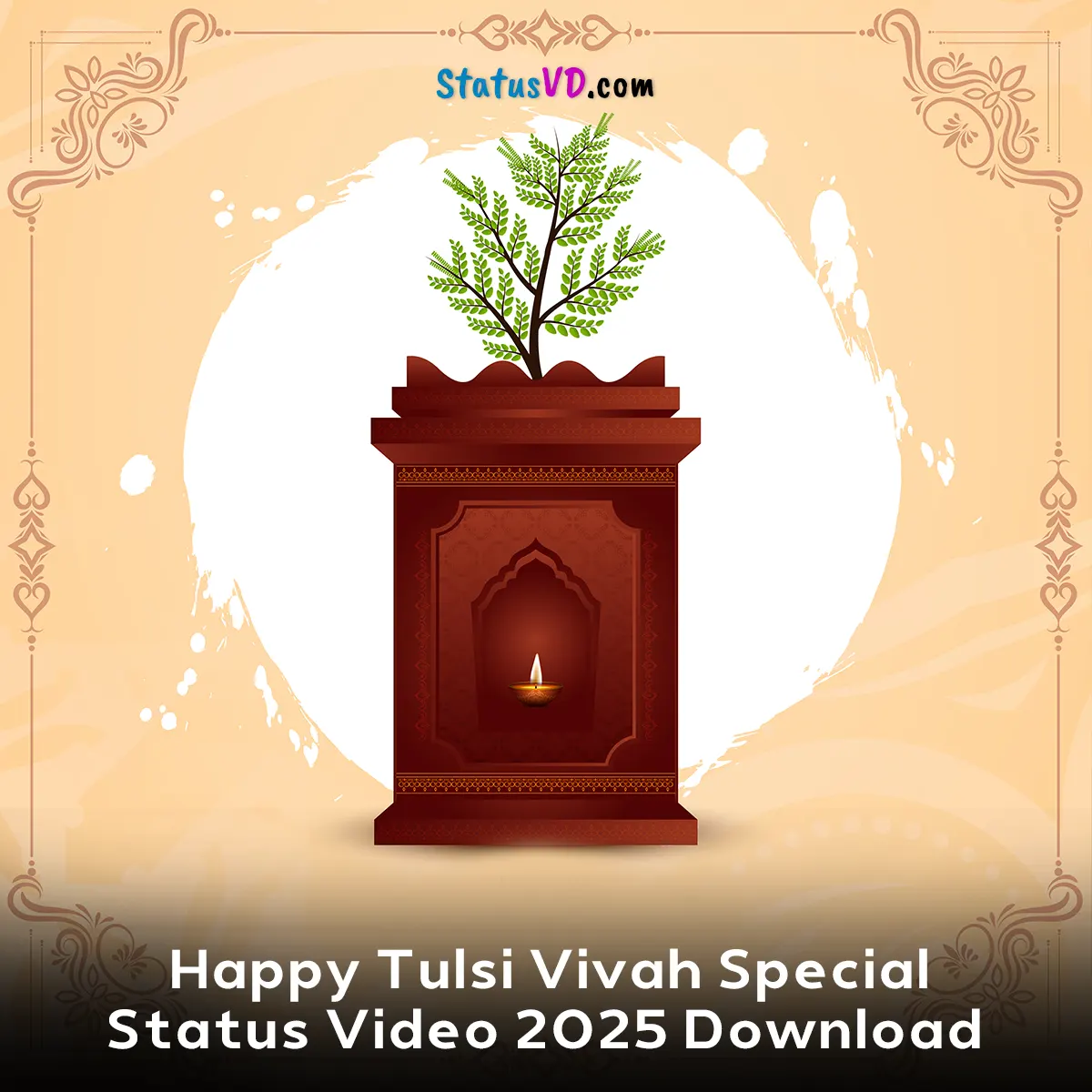 Happy Tulsi Vivah Special Status Video 2025 Download