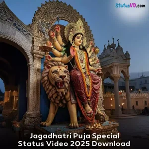 Jagadhatri Puja Special Status Video 2025 Download