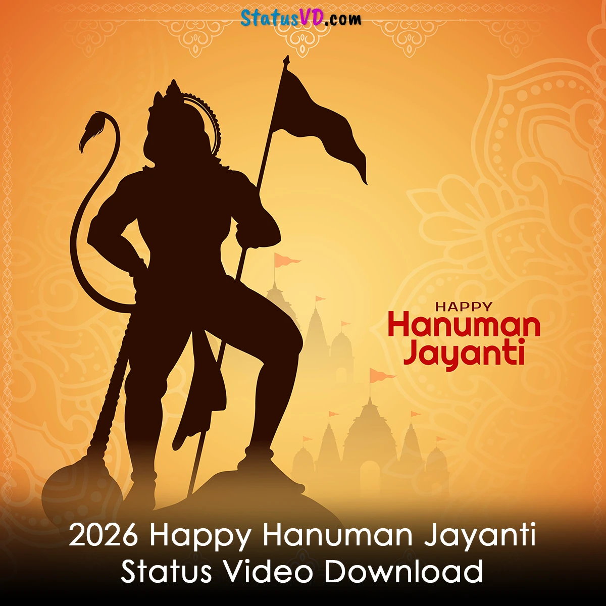 2026 Happy Hanuman Jayanti Status Video Download